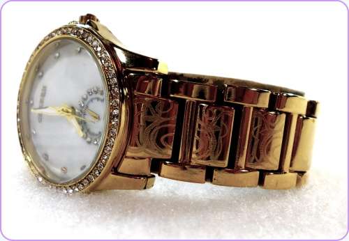 -Womens Curren( 3207 ) Brand** BEAUTIFUL UNIQUE*** Gold Plated *