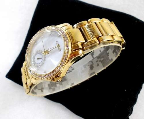 -Womens Curren( 3207 ) Brand** BEAUTIFUL UNIQUE*** Gold Plated *