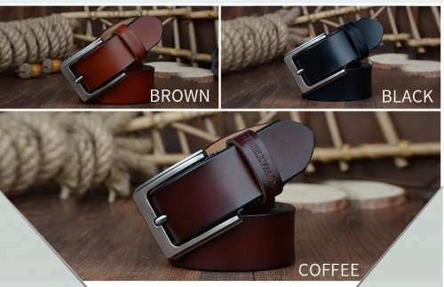 PRICE DROP !!** Men **TOP BRAND ~  LONGHORN~ COWATHER Genuine Leather Waist Belt   *