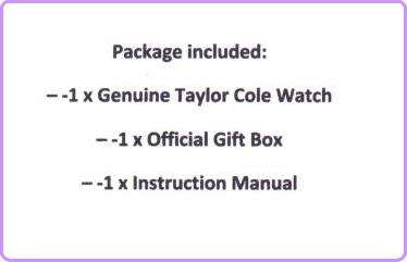 From UK** Magnifisant* Taylor Cole-**Any Occasion Ladies Dress Watch**Very Special*