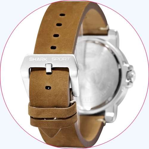 *$89* GREENLAND SHARK** - Men Chronograph 6 Hands Quartz Wrist Watch~ Real Musculine & Big**