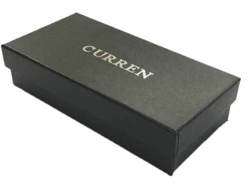 CURREN® 9007 LOVELY ALL STEEL LADIES AUTO DATE SILVER  QUALITY WATCH