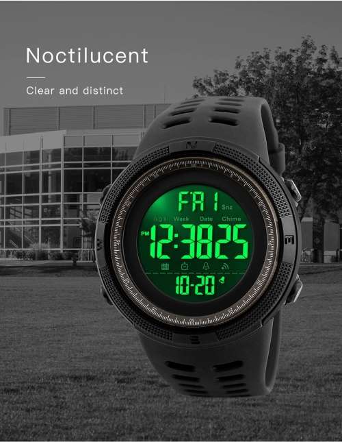 **SKMEI SPORT 1251~ Multifunction Black Sport watch with Brand Box ~FREE SHIPPING~