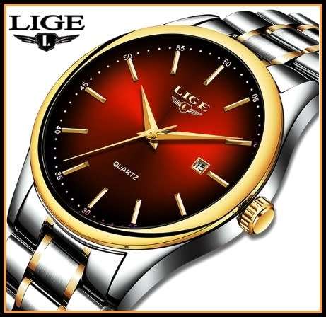 ** LIGE 9937-New Series Unique Men*COLOR BURST! Vision Sensation with Quality!*