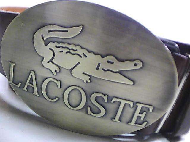 LACOSTE----STYLE AND QUALITY----BROWN BELT