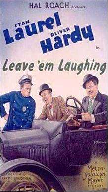 ----LAUREL and HARDY---"LEAVE "EM LAUGHING
