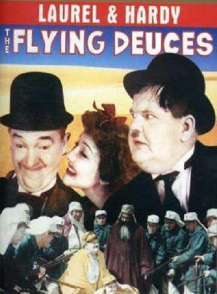 ----LAUREL and HARDY---"FLYING DEUCES:
