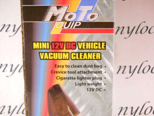 MOTOQUIP 12V CAR VACUUM CLEANER****
