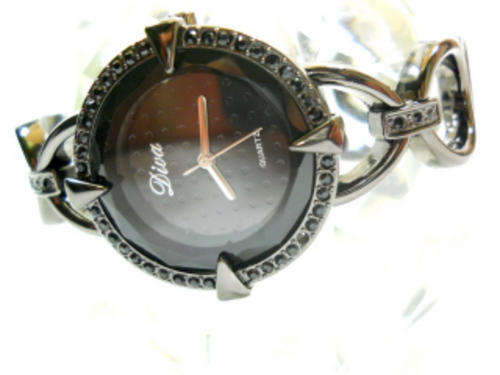 -DIVA LADIES CLIP ON   WATCH-****