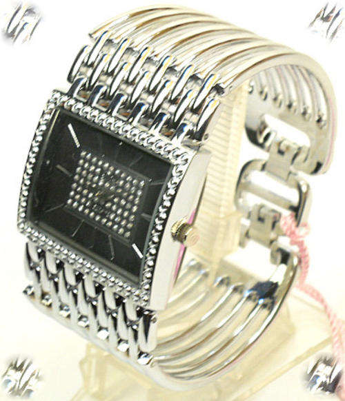 -ELEGANT SILVER  DIVA BRACELET WATCH-