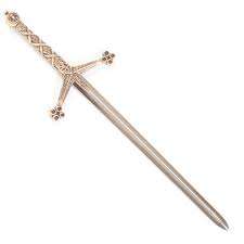 ****TWO HAND ** REPLICA  MEDIEVAL SCOTTISH CLAYMORE ****BIG DISPLAY SWORD****