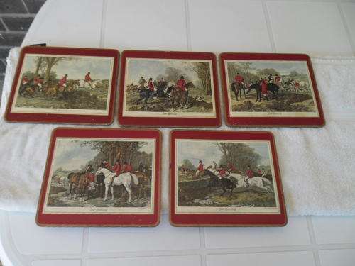 5 - Fox Hunting place mate/plaque science