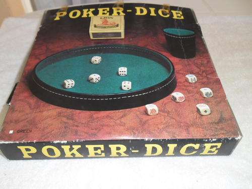 poker - dice in box newer played with