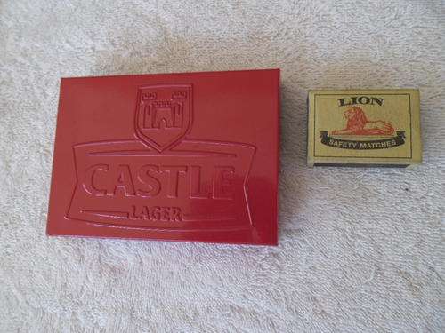 vintage emboss tin with proteas test team full deck of cards