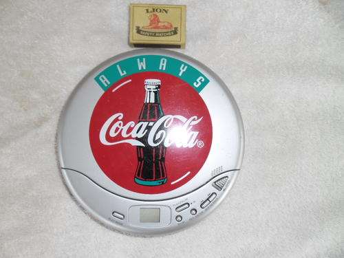 stunning coca cola cd player