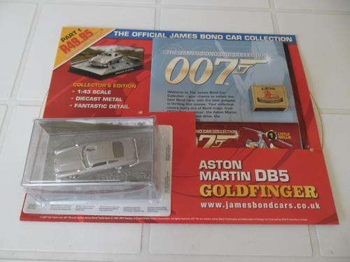 James Bond Aston Martin DB5 Goldfinger 143 scale mint and box
