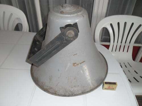 vintage very large load speaker may by a school one