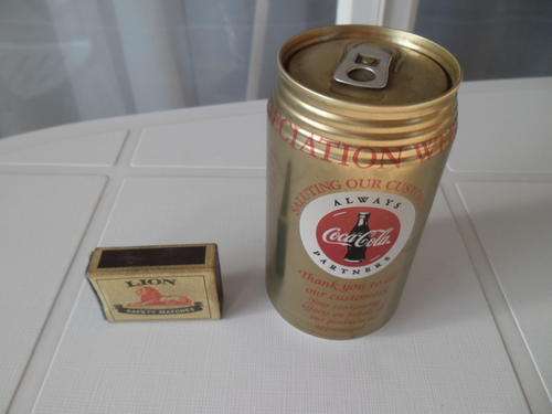 coca cola 1993 always partners sealed 340ml tin