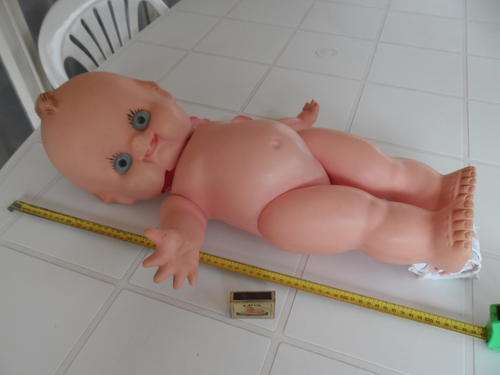 vintage collector 620mm high Kewpie hard plastic doll see the eyes to be restored see condition