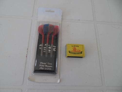 old Jim pike nickel tungsten 19grams darts made in England