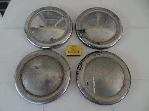 vintage 4 Mini car steel wheel caps size is 185mm wide