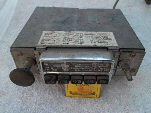 old Blaupunkt car radio don't no if it is working purchase as is