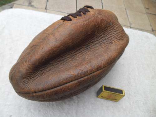 Rare old winner leather ruby ball size is 285mm long postage is R60