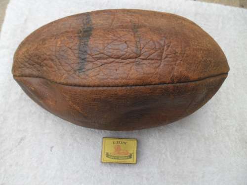 Rare old winner leather ruby ball size is 285mm long postage is R60