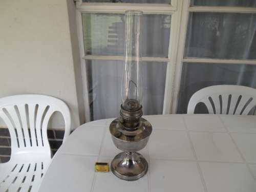 Old Aladdin no. 21 lamp 600mm high made in England postage is R80