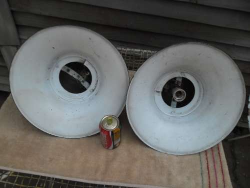 Two lights one without fitting size is 350mm wide each see condition postage R85