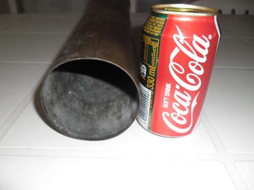 Large 535mm high brass shell postage is R90