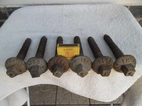 6 - old SAR bolts see dates on photos ordinary postage SAPO is R60 in RSA only
