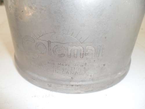 Original Coleman lamp with no glass made in Canada postage is R130