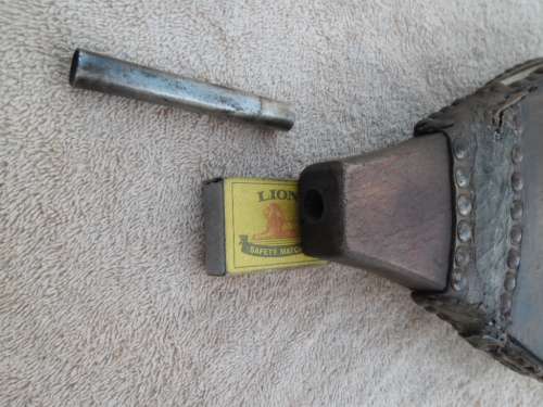 Used vintage wooden bellows working size is 460mm long