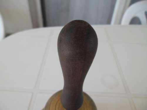 brass bell size is 210mm high including handel postnet postage is R120