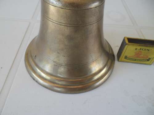brass bell size is 210mm high including handel postnet postage is R120