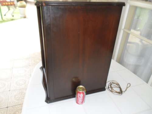 1950's Rare collectable heavy wood radio/hi-fi speaker not tested size is 610mm high
