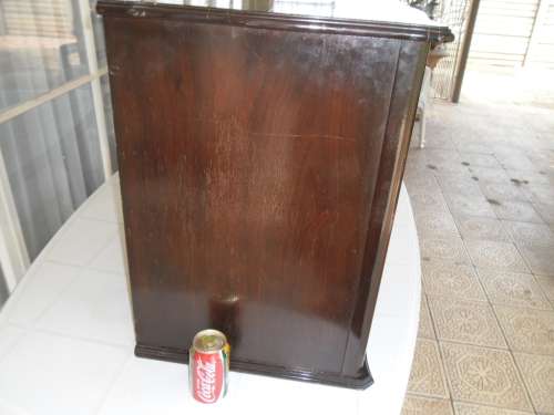1950's Rare collectable heavy wood radio/hi-fi speaker not tested size is 610mm high