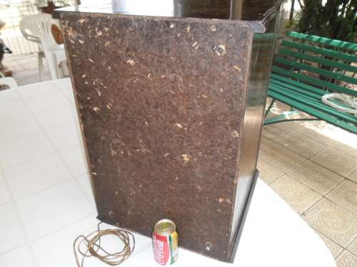 1950's Rare collectable heavy wood radio/hi-fi speaker not tested size is 610mm high