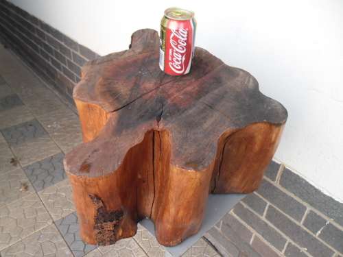 Very old stunning wood stump weighs 20kg natural art for dcor collection only