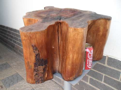 Very old stunning wood stump weighs 20kg natural art for dcor collection only