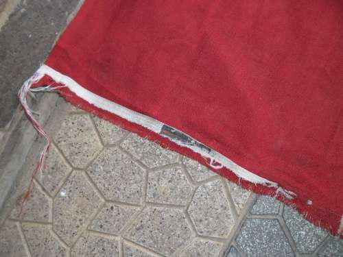 Rare old very large 1200mm x 1800mm flag in very bad condition