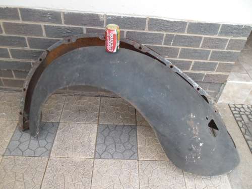 Stunning old VW Beetle metal back fenders for décor collection only
