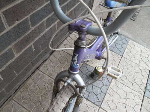 Used small Peerless bicycle and 16" BMX Raleigh bicycle price for both collection only