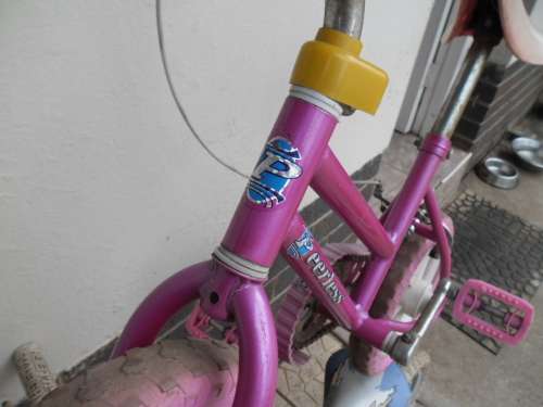 Used small Peerless bicycle and 16" BMX Raleigh bicycle price for both collection only