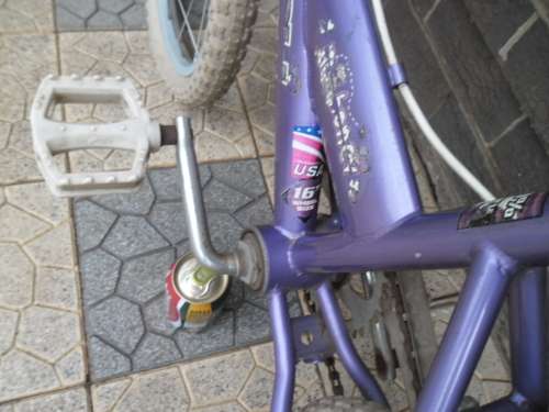 Used small Peerless bicycle and 16" BMX Raleigh bicycle price for both collection only