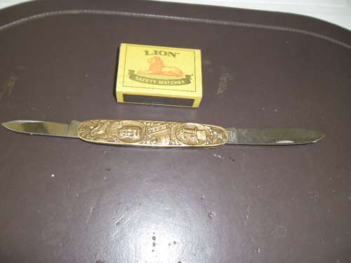 Old original Kruger & De Wet pocket knife SAPO postage is R60
