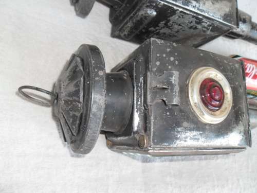 Very rare a pair original horse draw carriage lamps made in England see condition