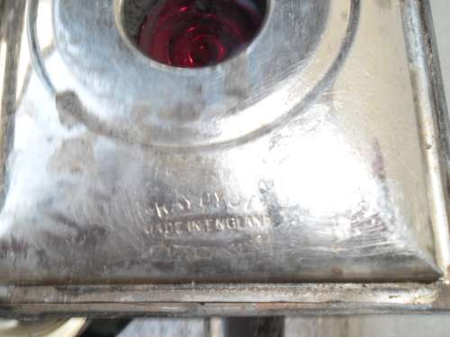 Very rare a pair original horse draw carriage lamps made in England see condition