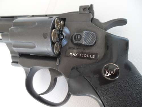 very large ASD Dan Wesson 8" barrel revolver .177cal (4,5 mm) CO2 gas air gun
